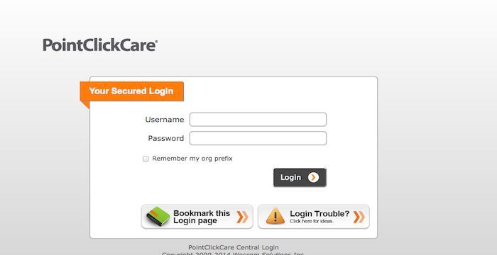 pointcare click cna login