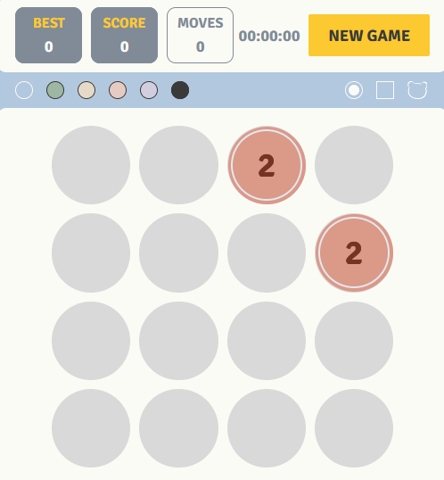 2048 Online Game